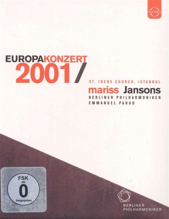 Cover for Jansons / pahud/bp · Europakonzert 2001 Istanbul (Blu-ray) (2014)