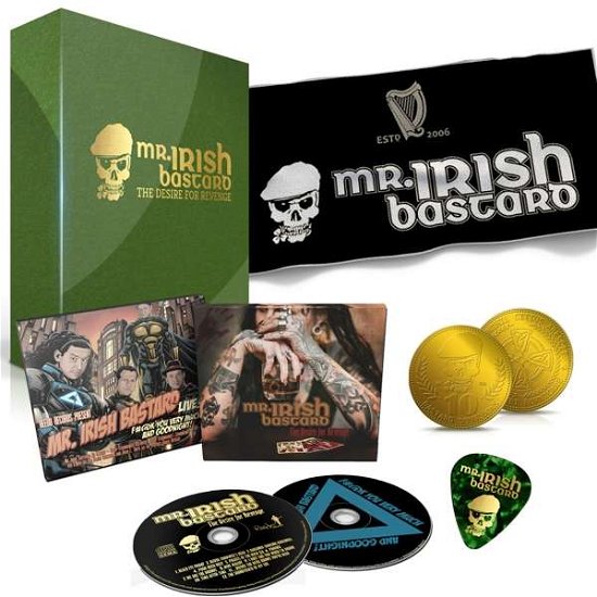 Cover for Mr. Irish Bastard · Desire For Revenge (CD) [Deluxe, Limited edition] [Box set] (2018)