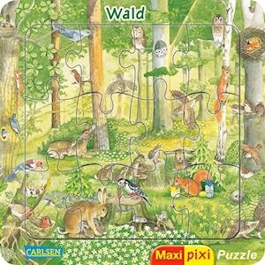 Cover for 55043 · Ve5 Maxi-pixi-puzzle Wald (Buch)
