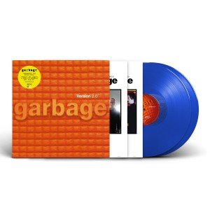 Cover for Garbage · Version 2.0 (LP) [Transparent Blue National Album Day 2023 edition] (2023)