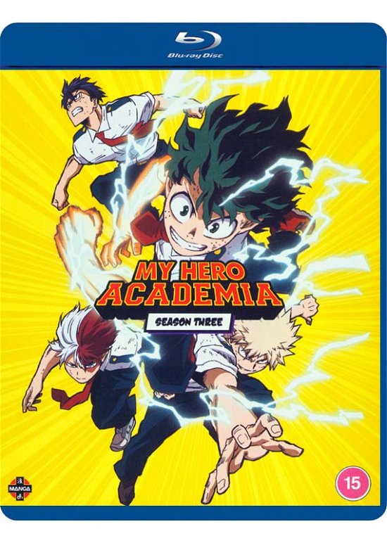 Cover for My Hero Academia - Season 3 (B · My Hero Academia Season 3 (Blu-ray) (2020)