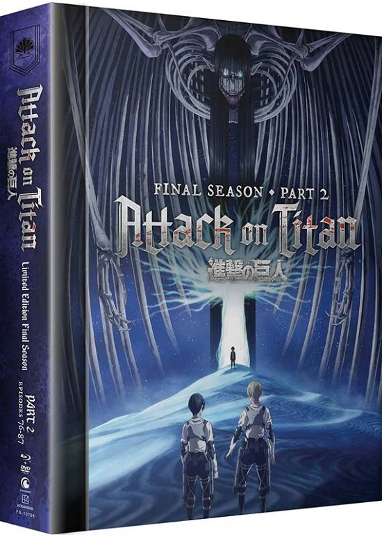 Attack On Titan Season 4 Part 2 Limited Edition Blu-Ray + - Anime - Films - Crunchyroll - 5022366974448 - 22 mei 2023