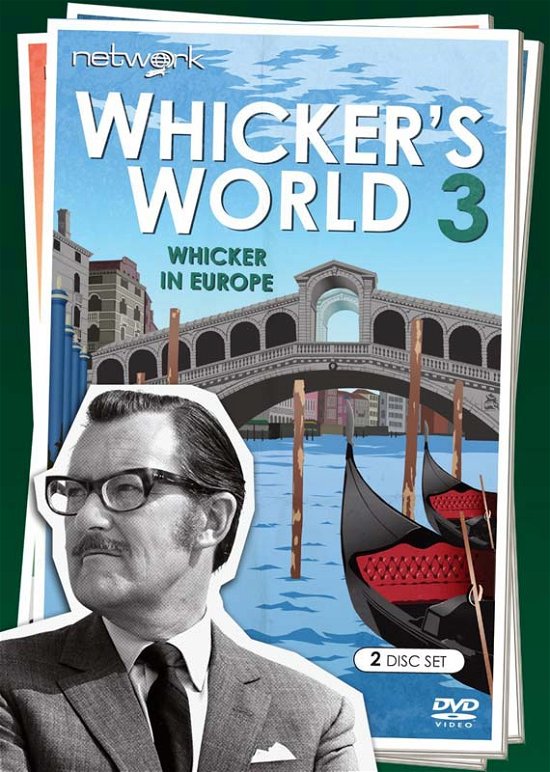 Cover for Whickers World 3 Whicker in Europe (DVD) (2017)