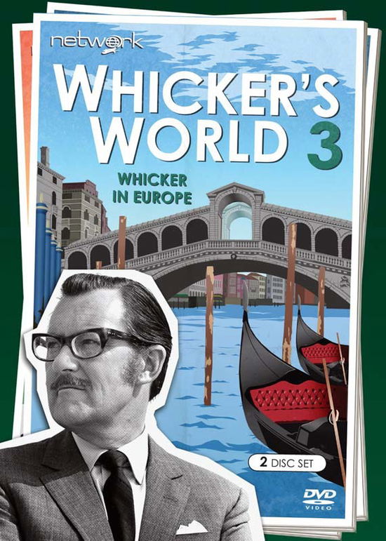 Cover for Whickers World 3 Whicker in Europe (DVD) (2017)