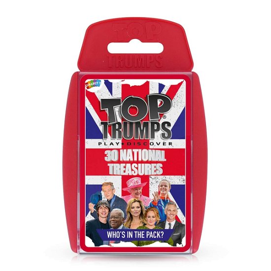 Cover for Top Trumps Classics National Treasuresdeleted Toys · National Treasures Card Game (Paperback Bog) (2024)