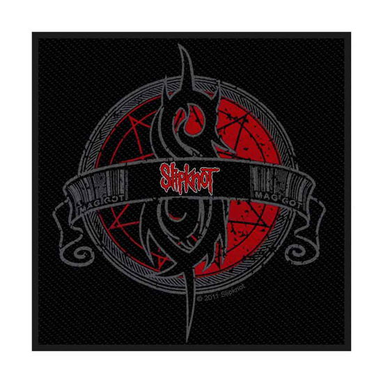 Slipknot Standard Woven Patch: Crest (Retail Pack) - Slipknot - Fanituote - PHD - 5055339732448 - maanantai 19. elokuuta 2019