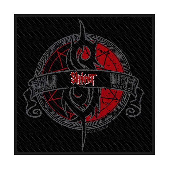 Slipknot Standard Woven Patch: Crest (Retail Pack) - Slipknot - Merchandise - PHD - 5055339732448 - August 19, 2019