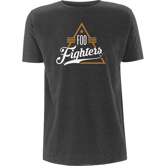 Cover for Foo Fighters · Foo Fighters Unisex T-Shirt: Triangle (T-shirt) [size S] [Grey - Unisex edition]