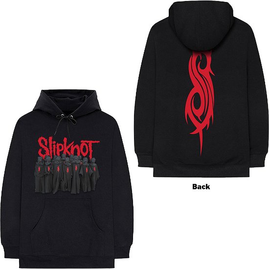 Slipknot Unisex Pullover Hoodie: Choir (Back Print) - Slipknot - Merchandise -  - 5056368652448 - 