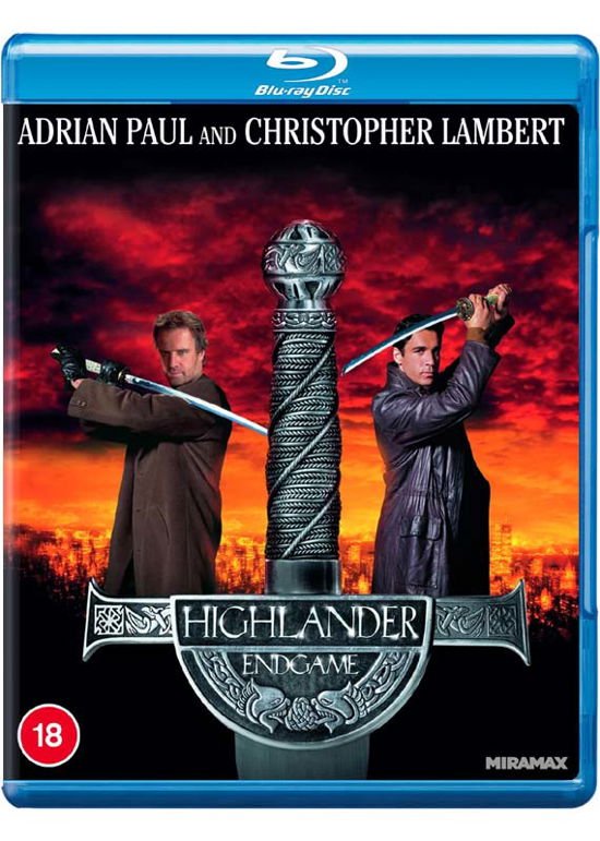 Highlander IV Endgame - Highlander Iv Endgame BD - Elokuva - Paramount Pictures - 5056453200448 - maanantai 1. helmikuuta 2021