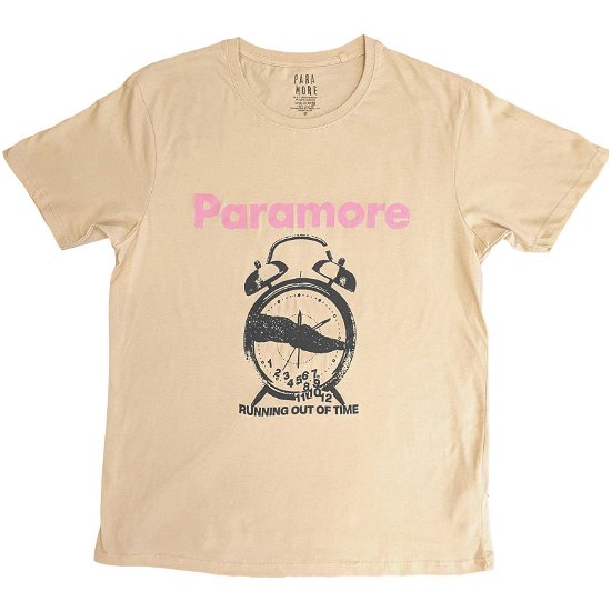 Paramore Unisex T-Shirt: Clock - Paramore - Merchandise -  - 5056561095448 - 