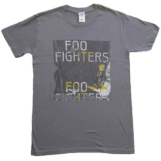 Foo Fighters Unisex T-Shirt: Guitar (Ex-Tour) - Foo Fighters - Koopwaar -  - 5056737216448 - 