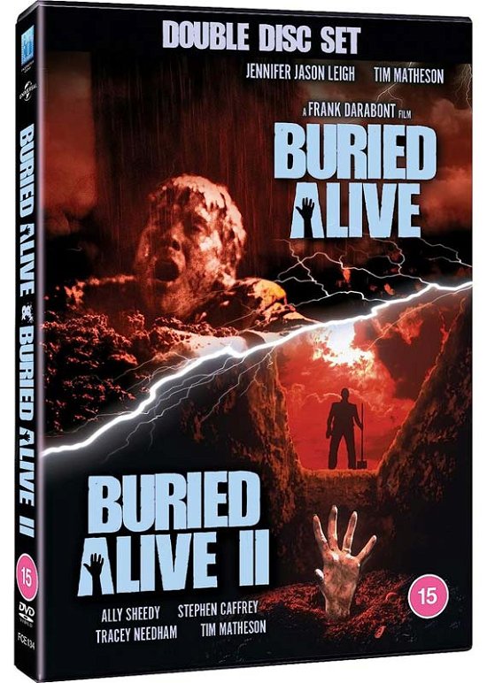 Cover for Buried Aliveburied Alive II · Buried Alive / Buried Alive II (DVD) (2023)