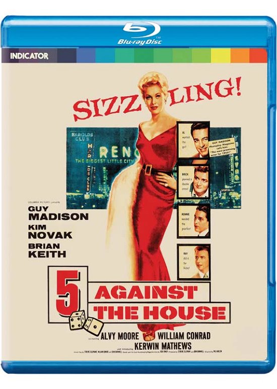 5 Against the House - 5 Against the House BD - Movies - Powerhouse Films - 5060697922448 - September 19, 2022