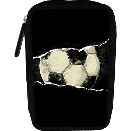 Cover for Tinka · Triple Pencilcase - Football (8-803744) (Spielzeug)