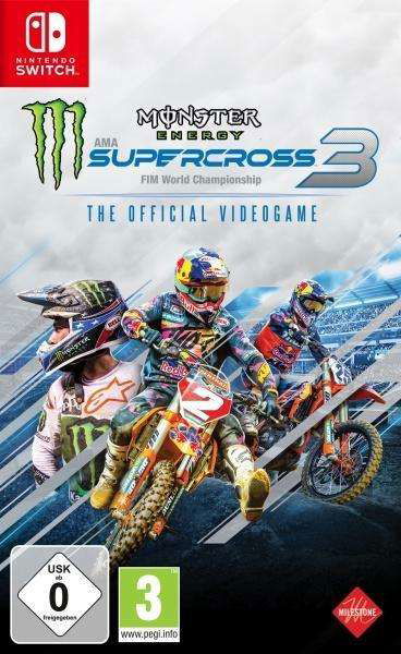 Monster Energy Supercross - The Official Videogame 3 (Switch) - Game - Jogo - Milestone - 8057168500448 - 4 de fevereiro de 2020