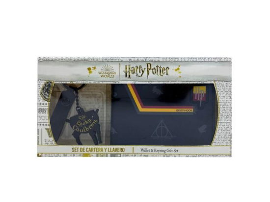 Cover for Harry Potter · HARRY POTTER - Premium Set - Wallet + Rubber Keyri (Toys)