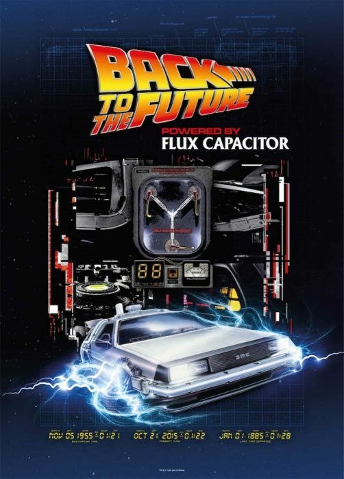 Cover for Sd Toys · Bttf Flux Capacitor 1000 Pcs Puzzle (MERCH)