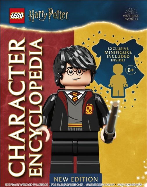 Cover for Elizabeth Dowsett · LEGO Harry Potter Character Encyclopedia New Edition: With Exclusive LEGO Harry Potter Minifigure - LEGO Harry Potter (Gebundenes Buch) (2023)
