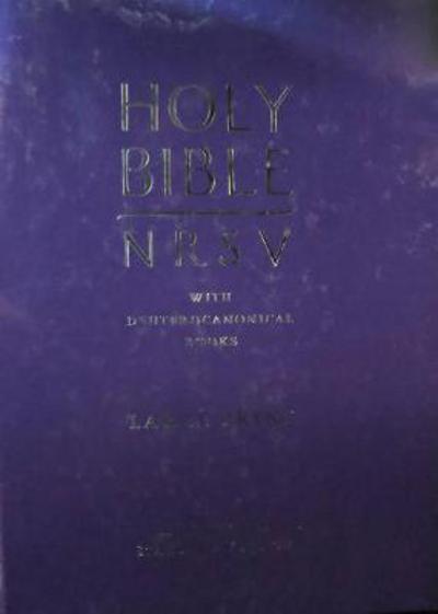 Large Print Catholic Holy Bible - New Revised Standard Version Bibles - American Bible Society - Książki - British & Foreign Bible Society - 9780564094448 - 30 maja 2011