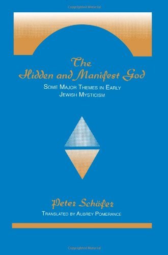 Cover for Peter Schafer · The Hidden and Manifest God: Some Major Themes in Early Jewish Mysticism (Suny Series in Judaica) (Pocketbok) (1992)