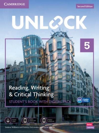 Cover for Jessica Williams · Unlock Level 5 Reading, Writing and Critical Thinking Student's Book with Digital Pack (Paperback Book) (2021)