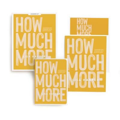 Cover for Lisa Harper · How Much More - Leader Kit : Discovering God?s Extravagant Love In Unexpected Places (Paperback Book) (2021)