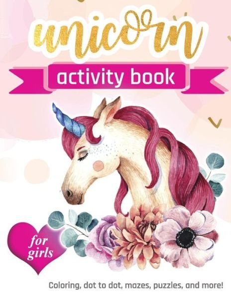 Cover for Zone365 Creative Journals · Unicorn Activity Book For Girls (Taschenbuch) (2019)