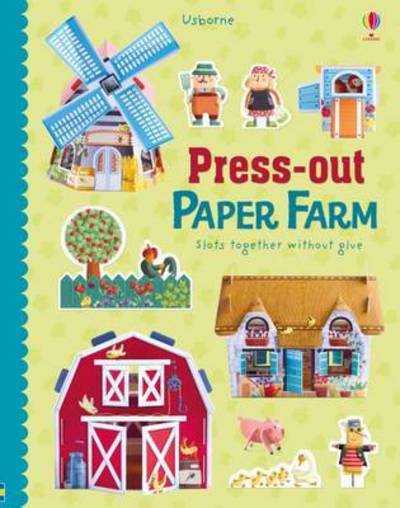 Cover for Fiona Watt · Press-out Paper Farm - Press-outs (Gebundenes Buch) (2016)