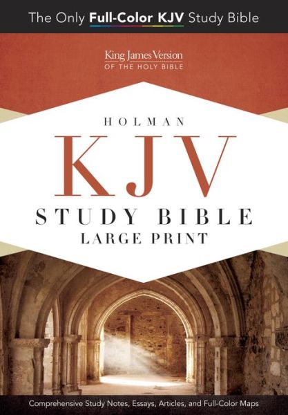 Cover for Broadman &amp; Holman Publishers · Study Bible-kjv-large Print (Cloth Book) (2015)