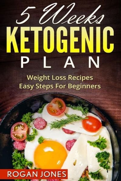 Cover for Rogan Jones · Ketogenic Diet 5 Weeks Ketogenic Plan - Weight Loss Recipes - Easy Steps For beginners (Pocketbok) (2016)