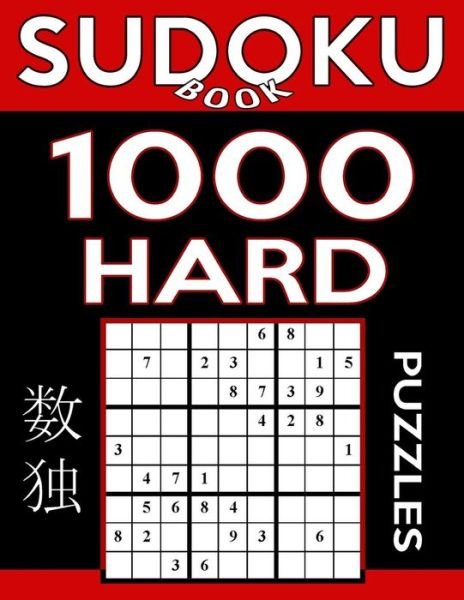 Cover for Sudoku Book · Sudoku Book 1,000 Hard Puzzles (Pocketbok) (2017)