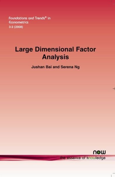 Cover for Jushan Bai · Large Dimensional Factor Analysis - Foundations and Trends (R) in Econometrics (Paperback Bog) (2008)