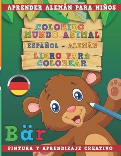 Cover for Nerdmediaes · Colorido Mundo Animal - Espa (Paperback Book) (2018)