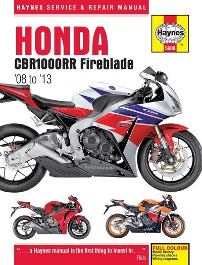 Honda CBR1000R Fireblade (08 - 13) - Matthew Coombs - Books - Haynes Publishing Group - 9781785214448 - March 21, 2014