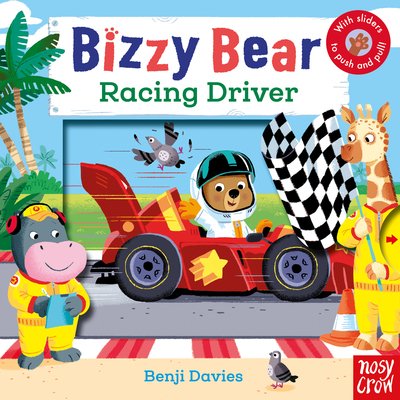 Cover for Benji Davies · Bizzy Bear: Racing Driver - Bizzy Bear (Board book) (2018)