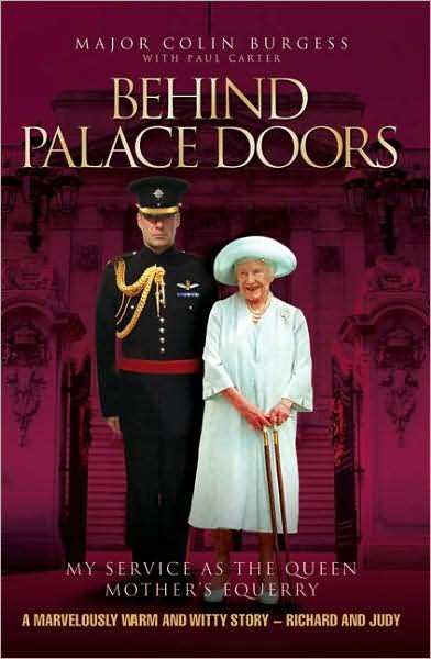 Cover for Colin Burgess · Behind Palace Doors (Paperback Bog) (2007)