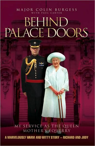 Cover for Colin Burgess · Behind Palace Doors (Paperback Book) (2007)