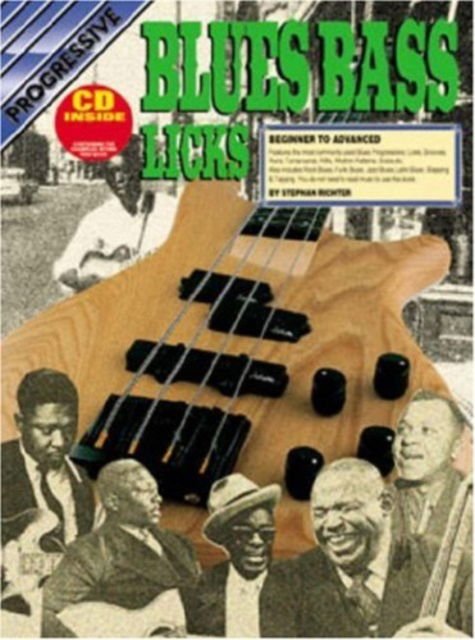 Richter · Progressive Blues Bass Licks (Book) (1995)