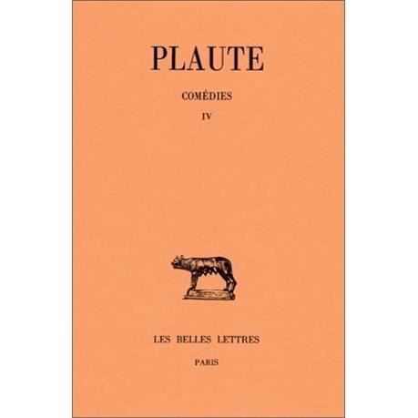 Comédies: Tome Iv : Menaechmi. - Mercator. - Miles Gloriosus. (Collection Des Universites De France Serie Latine) (French Edition) - Plaute - Książki - Les Belles Lettres - 9782251011448 - 1936