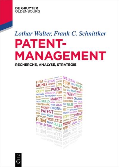 Cover for Walter · Patentmanagement (Book) (2016)