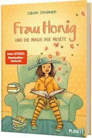 Cover for Sabine Bohlmann · Frau Honig und die Magie der Worte (Hardcover bog) (2022)