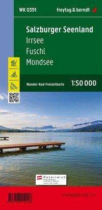 Cover for Salzburger Seenland · Salzburg Lake District, hiking, cycling and leisure map 1:50,000, freytag &amp; berndt, WK 0391 (Landkarten) (2022)