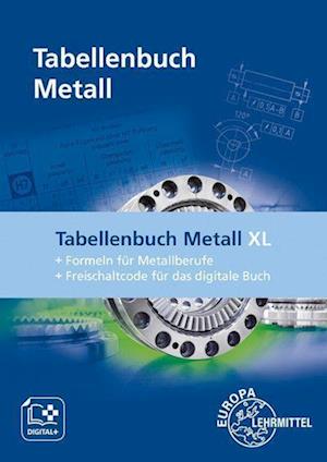 Cover for Roland Gomeringer · Tabellenbuch Metall XL (Paperback Book) (2022)