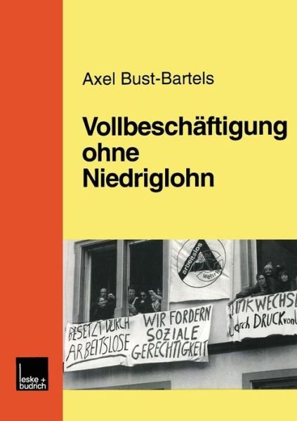 Cover for Axel Bust-Bartels · Vollbeschaftigung Ohne Niedriglohn (Paperback Book) [1999 edition] (1999)