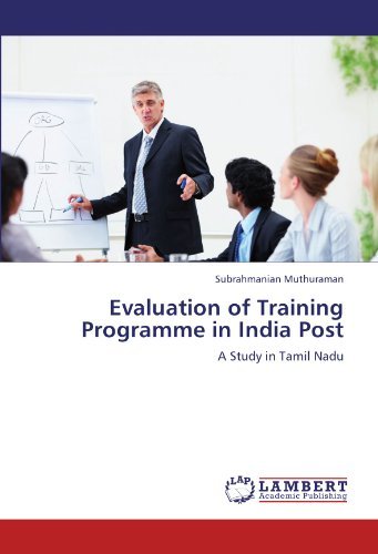 Cover for Subrahmanian Muthuraman · Evaluation of Training Programme in India Post: a Study in Tamil Nadu (Paperback Book) (2011)