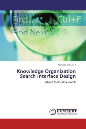 Cover for Murugan · Knowledge Organization Search I (Book) (2012)