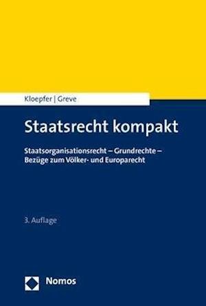 Cover for Kloepfer · Staatsrecht kompakt (Bok) (2018)