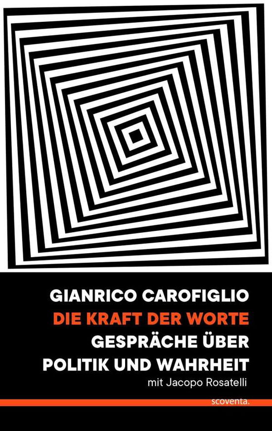 Cover for Carofiglio · Die Kraft der Worte (Book)