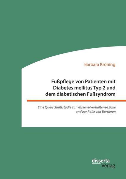 Cover for Kröning · Fußpflege von Patienten mit Dia (Bog) (2018)